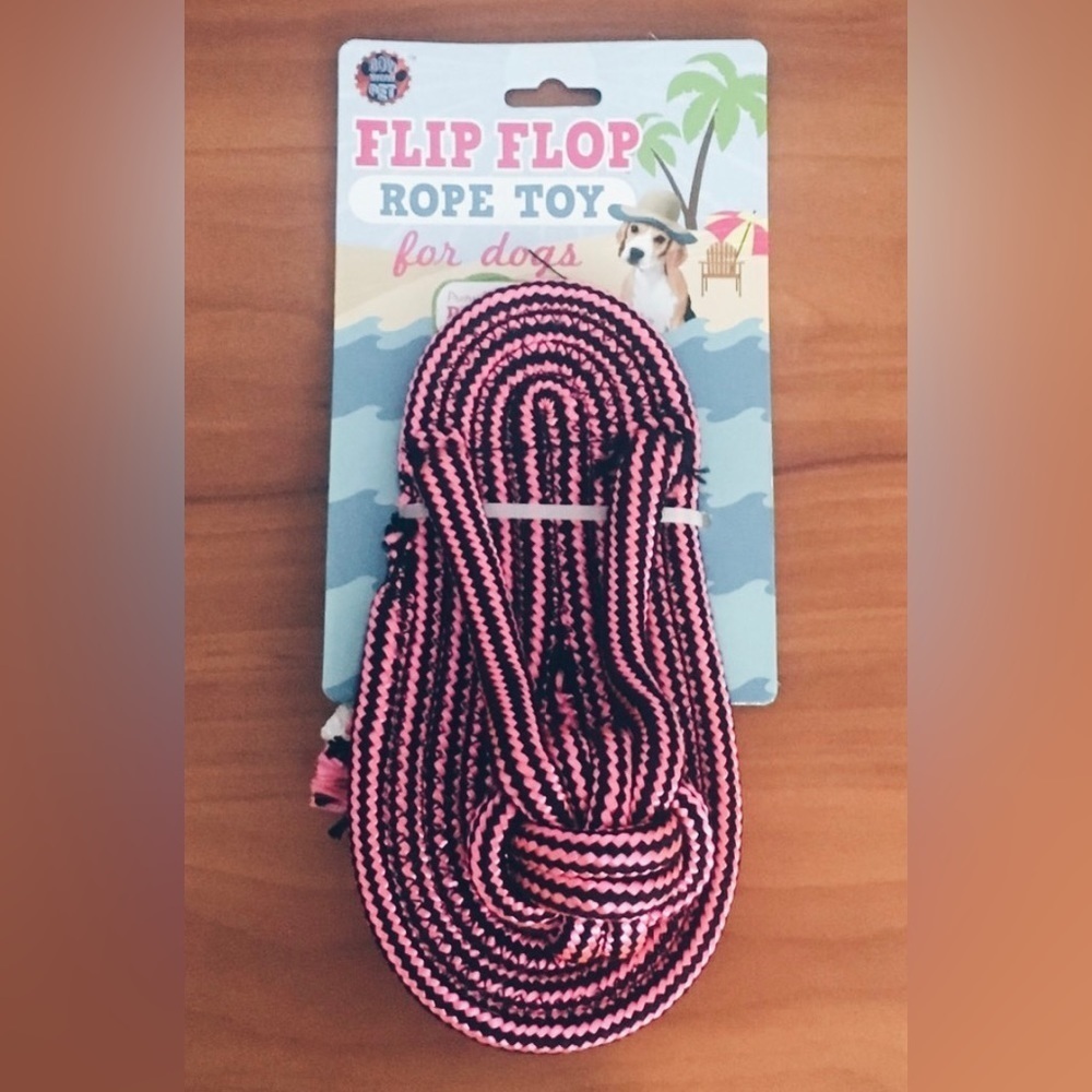 Flip flop Rope toy